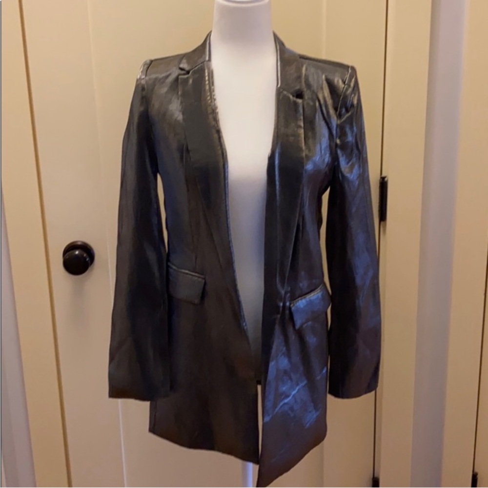 DO+BE Silver Women's Blazer